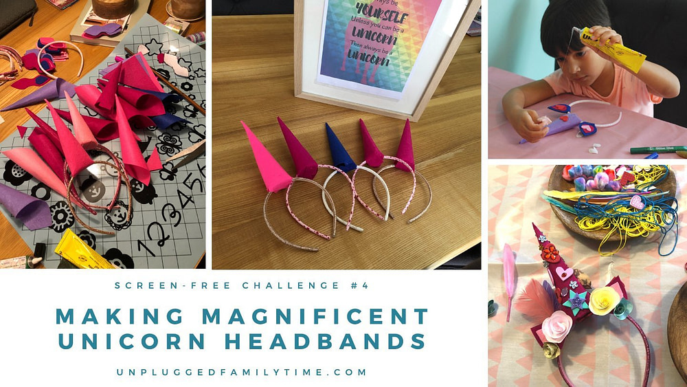 Unicorn Headband Results Screen-Free-Challenge-Unplugged-Family-Time-1
