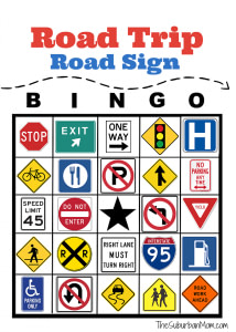 Road Trip Bingo Road Signs best car games for kids the-ultimate-guide-to-road-trip-entertainment-by-Unplugged-Family-Time