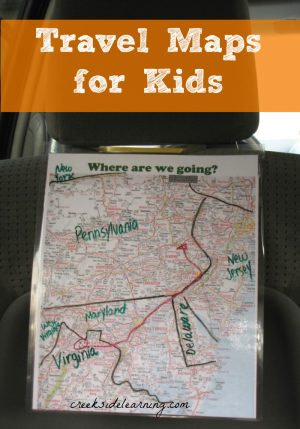travel map best car games for kids the-ultimate-guide-to-road-trip-entertainment-by-Unplugged-Family-Time