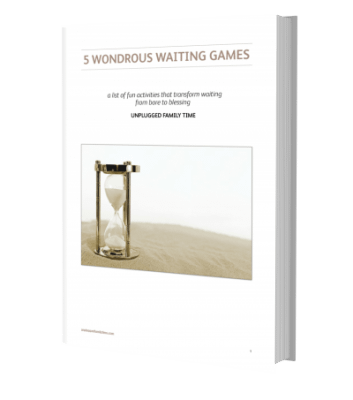 Wondrous Waiting Games | Unplugged Family Time Games to play while you wait