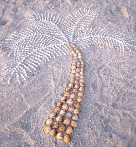 Beach Craft Activity Palm Tree Unplugged Family Time
