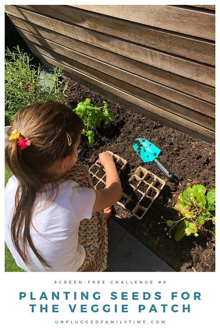 Results Kids Vegetable Garden Kids Vegetable Garden Results Unplugged Family Time