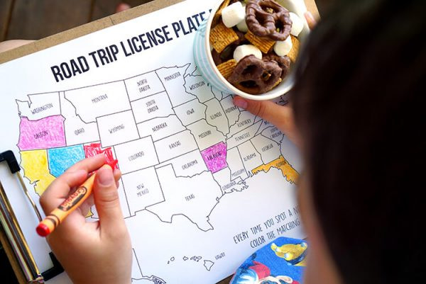 Colour the state best car games for kids the-ultimate-guide-to-road-trip-entertainment-by-Unplugged-Family-Time